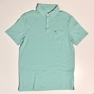 Vineyard Vines Mint Green Edgartown Polo